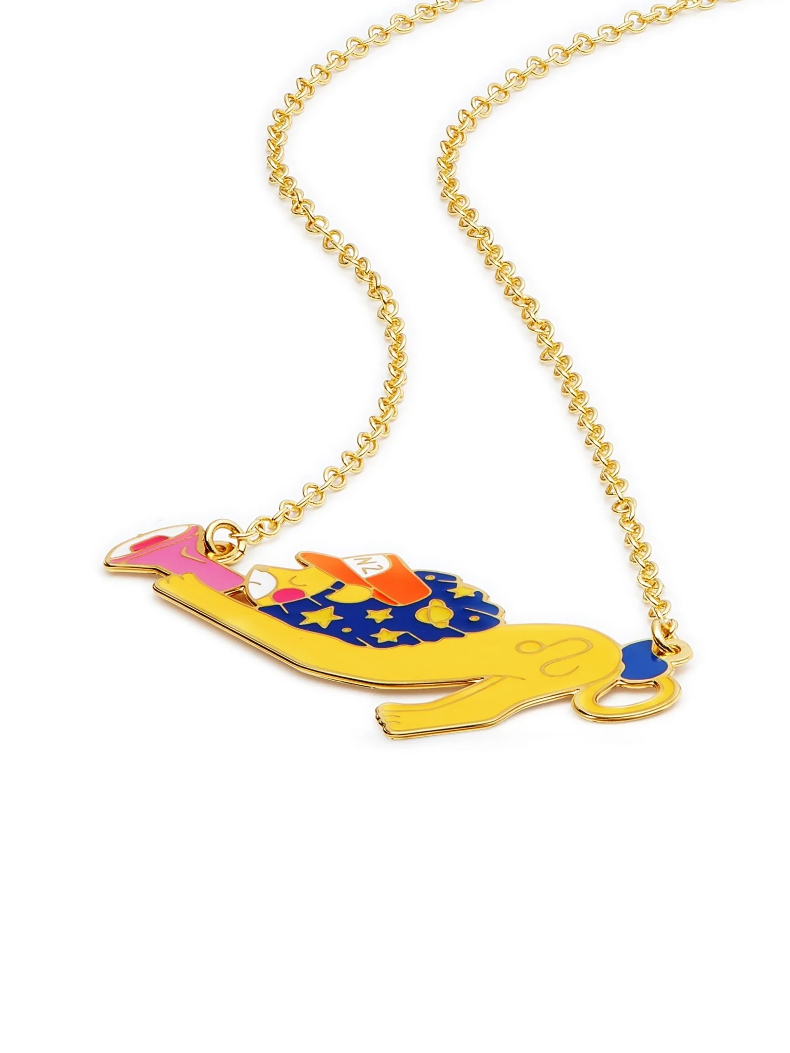 Leo Astrological Sign Pendant Necklace | AUSA3051 - Image 3