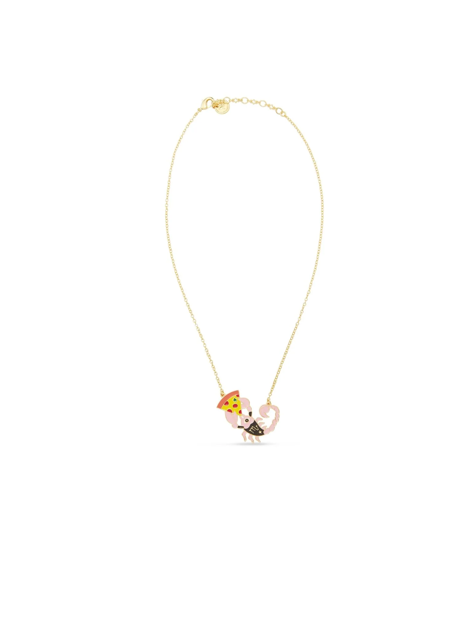 Scorpio Astrological Sign Pendant Necklace | AUSA3081 - Image 2