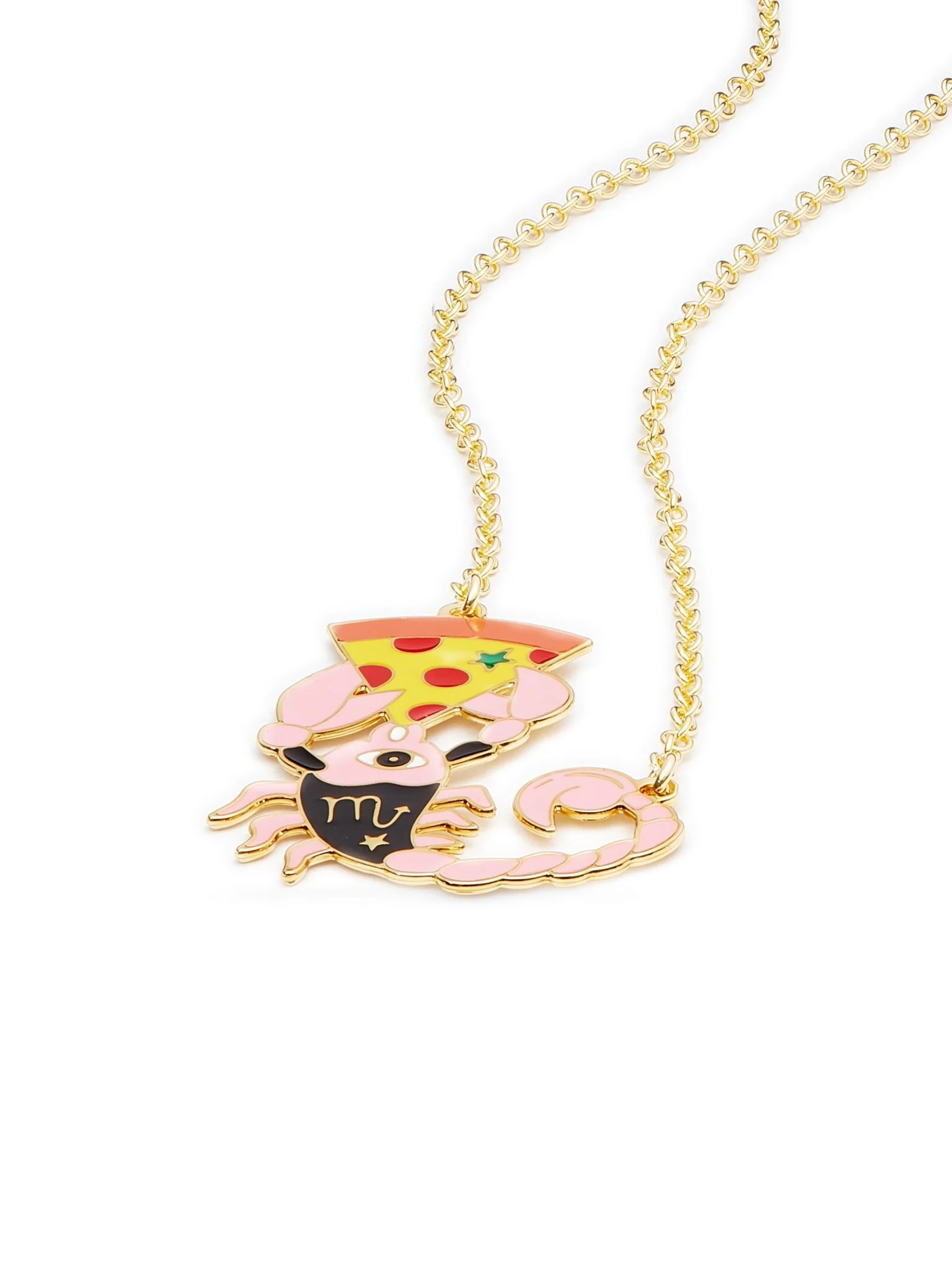 Scorpio Astrological Sign Pendant Necklace | AUSA3081 - Image 3