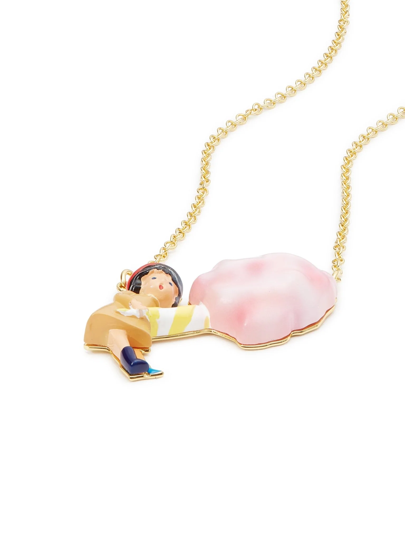Little Girl And Candy Floss Statement Necklace | AUTO3011 - Image 2