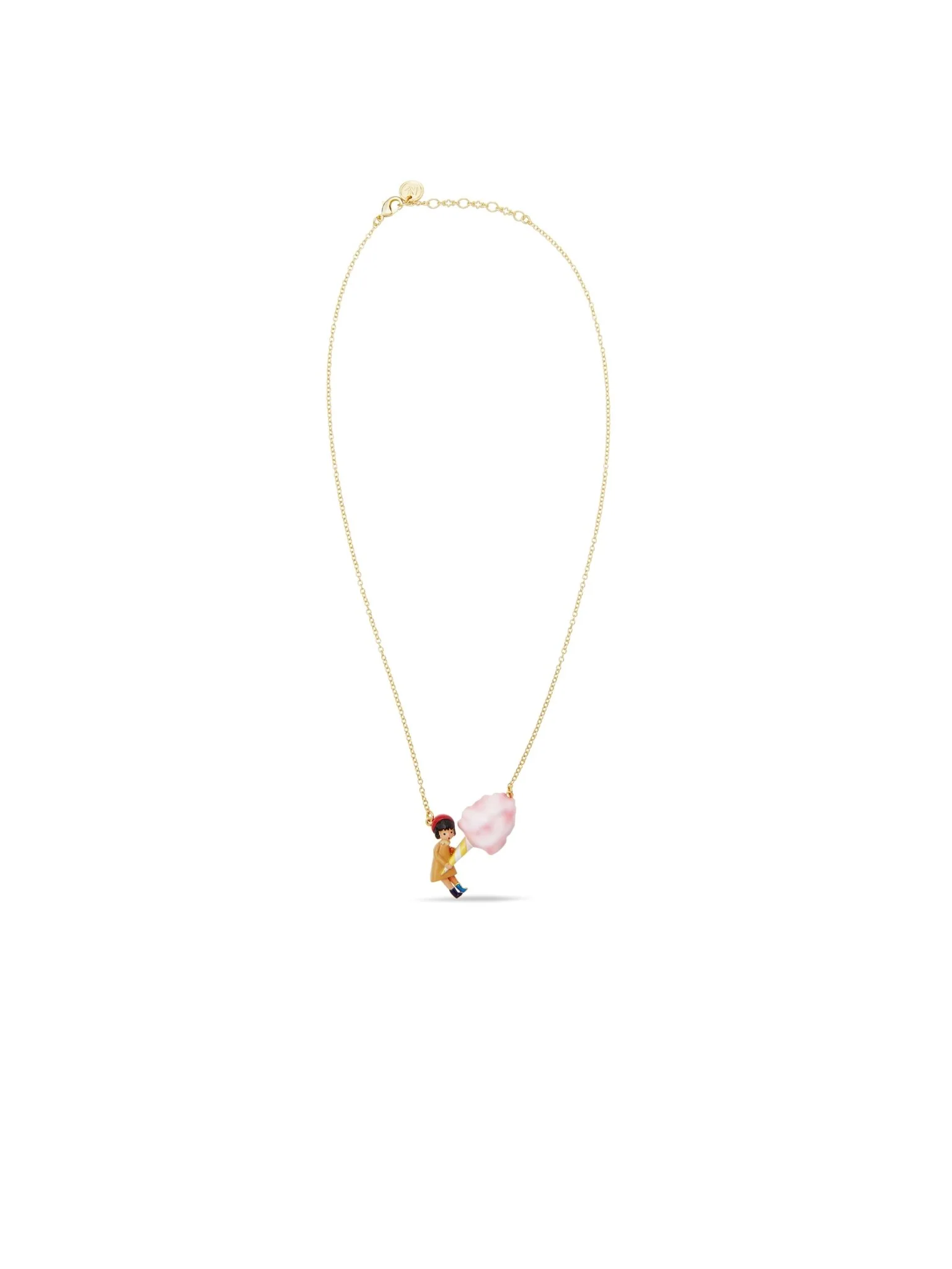 Little Girl And Candy Floss Statement Necklace | AUTO3011 - Image 3