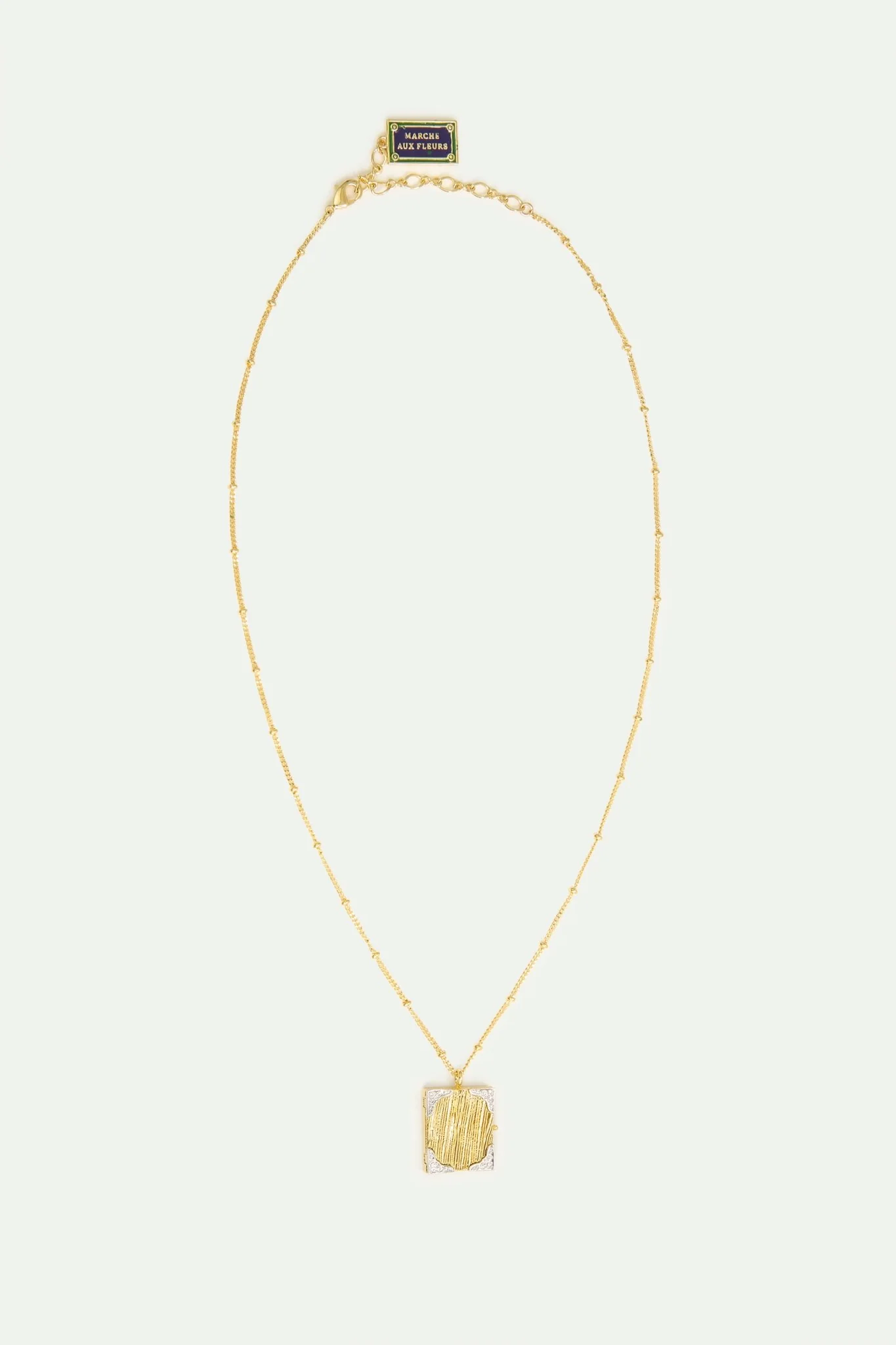 Golden Art Case Pendant Necklace | AVIP3011 - Image 3