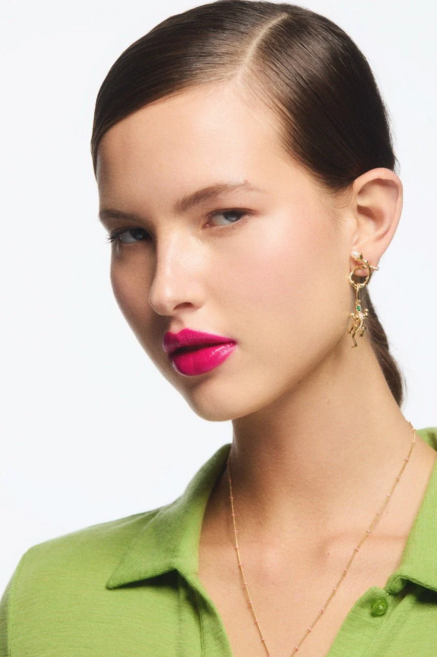 Golden Lizard Pendant, Renewal And Idleness | AVPE4111 - Image 3