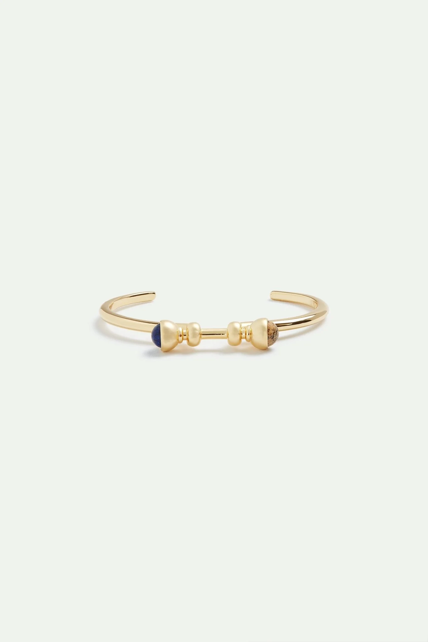 Golden Lapis Lazuli And Jasper Bracelet | AVSE2071 - Image 2