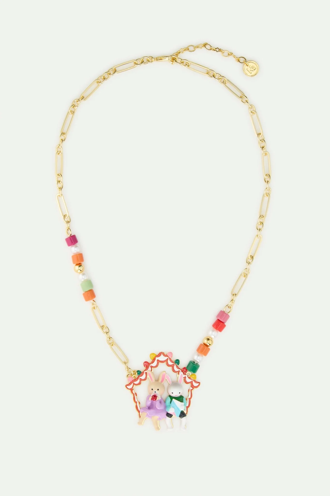 Hansel & Gretel Colourful Beads Pendant | AWHG3021 - Image 3