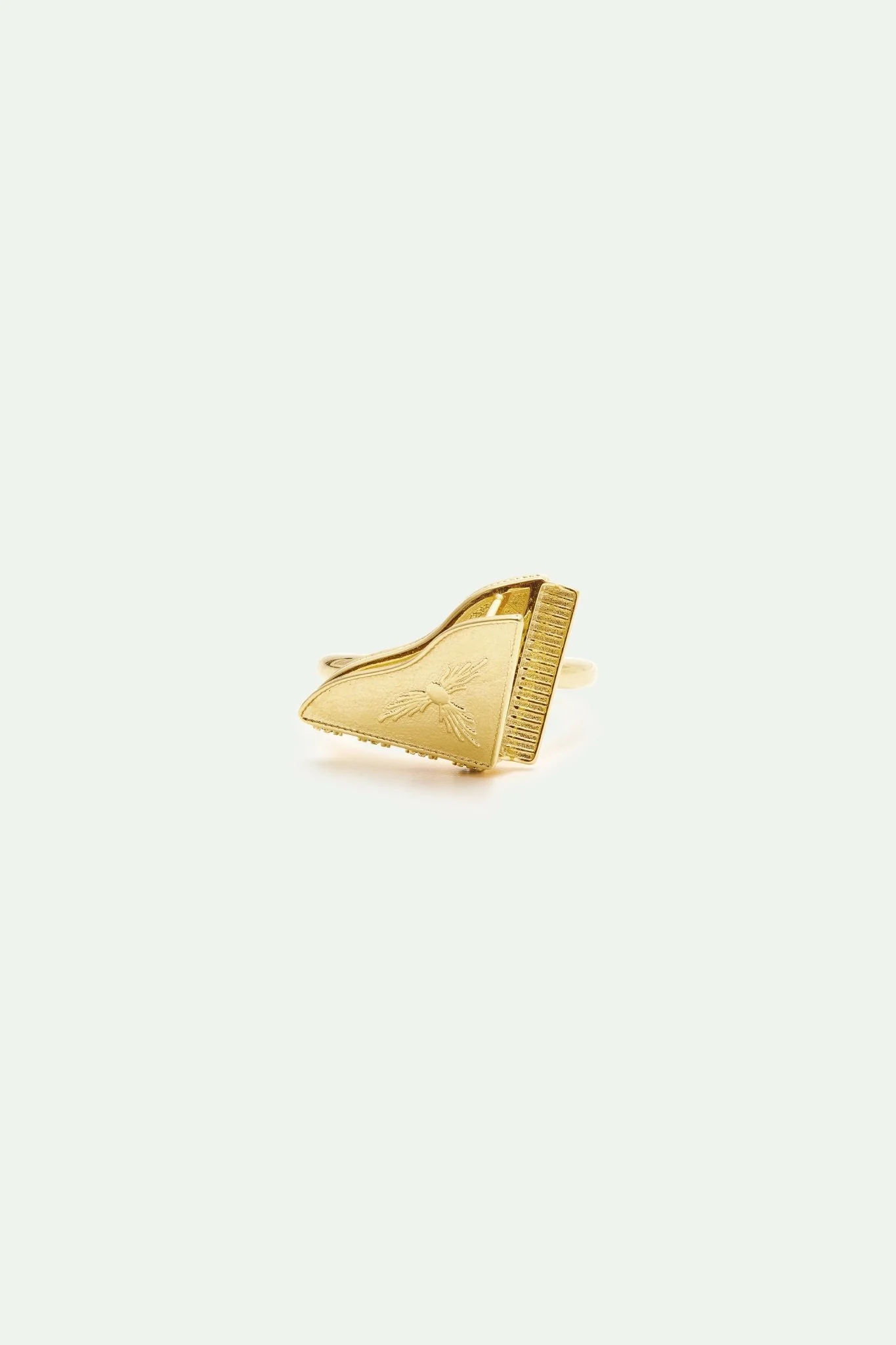 Gold Piano Ring | AXOP6021 - Image 3